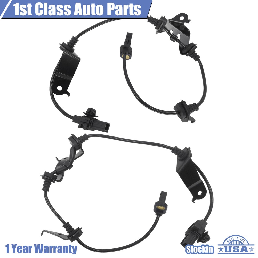 ABS Wheel Speed Sensor 2PCS Front Left & Right Compatible Honda Accord Acura TSX 2.0L-image