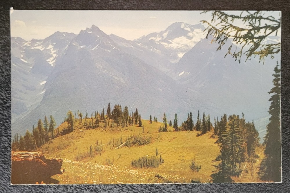 Vintage Postcard - Mount Lyall - Bonanza Peak - North Cascades - Washington
