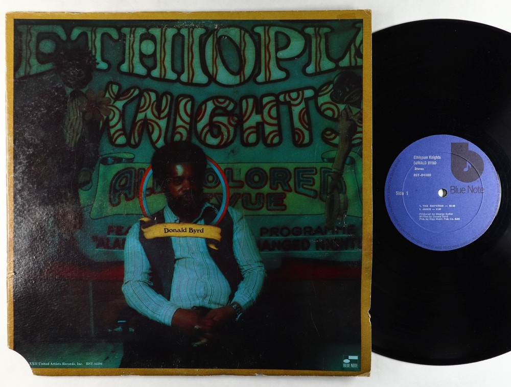 Donald Byrd - Ethiopian Knights LP - Blue Note Stereo RVG