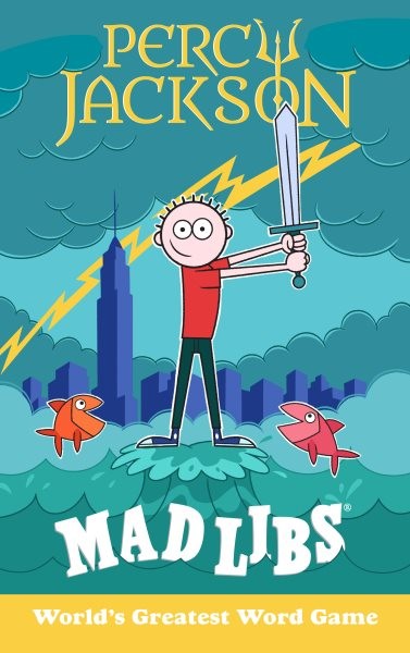 Percy Jackson Mad Libs, Paperback by Olsen, Leigh, Like New Used, Free shippi...