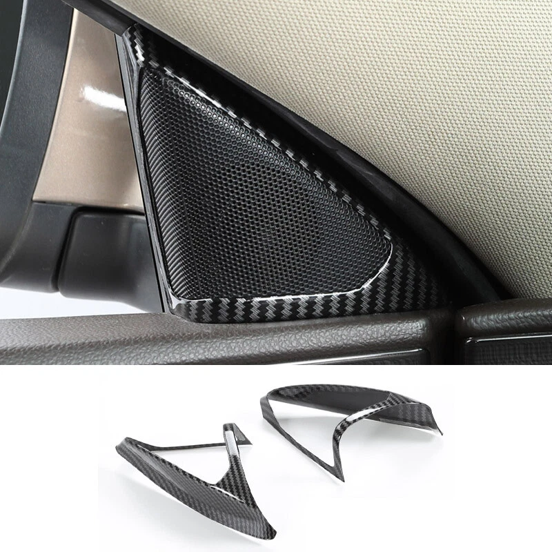 ABS Carbon Fiber A-Pillar Cover Trim for 2009-2016 Buick Regal-image