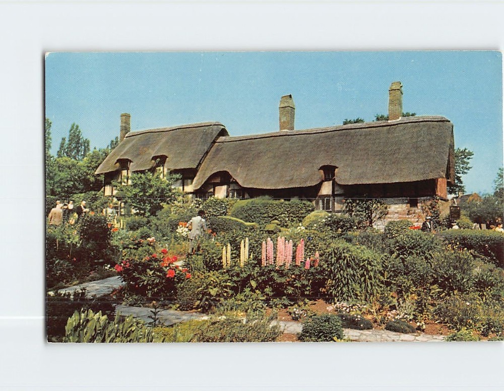 Postcard Anne Hathaways Cottage Shottery England