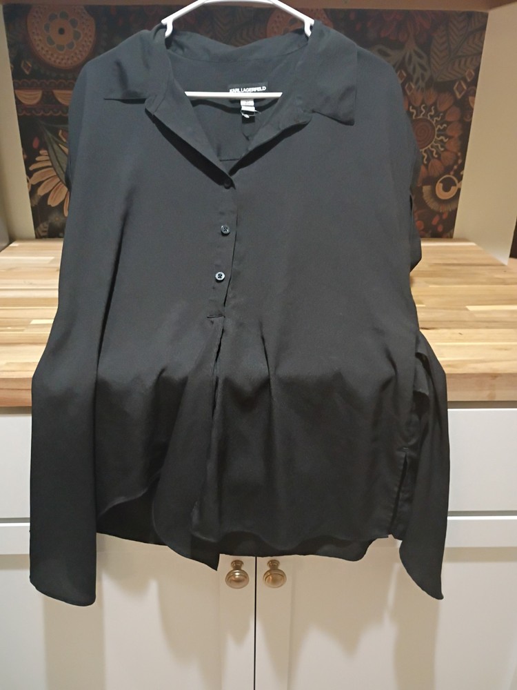 Black Top Women's Size Large Black