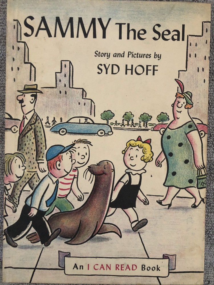 Vintage Childrens Book Sammy The Seal By Syd Hoff 1959 Hardcover I Can Read