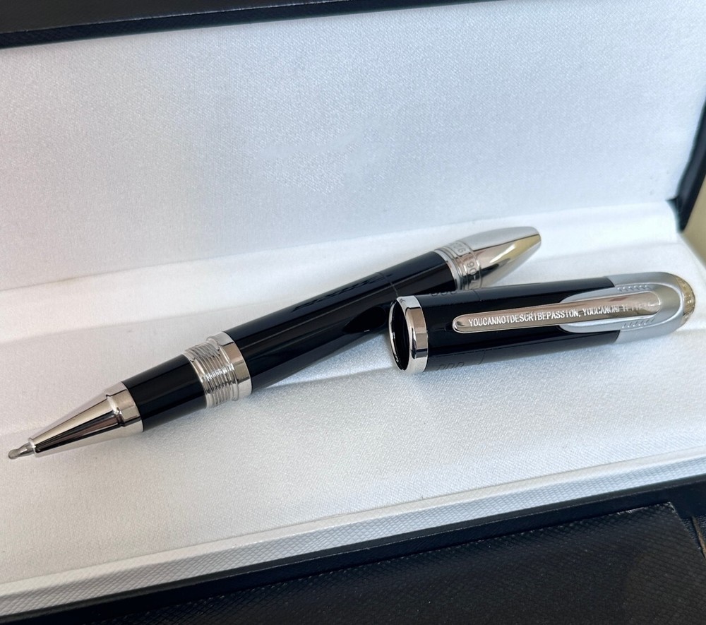 Deluxe Characters Ferrari Series Black Color 0.7mm Rollerball Pen No Box