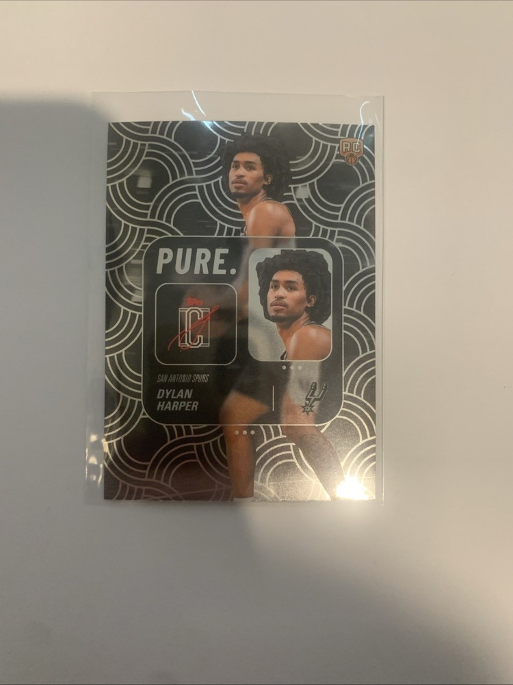 2025-26 Topps Signature Class - Dylan Harper #PU-17 Rookie (RC) Pure Insert