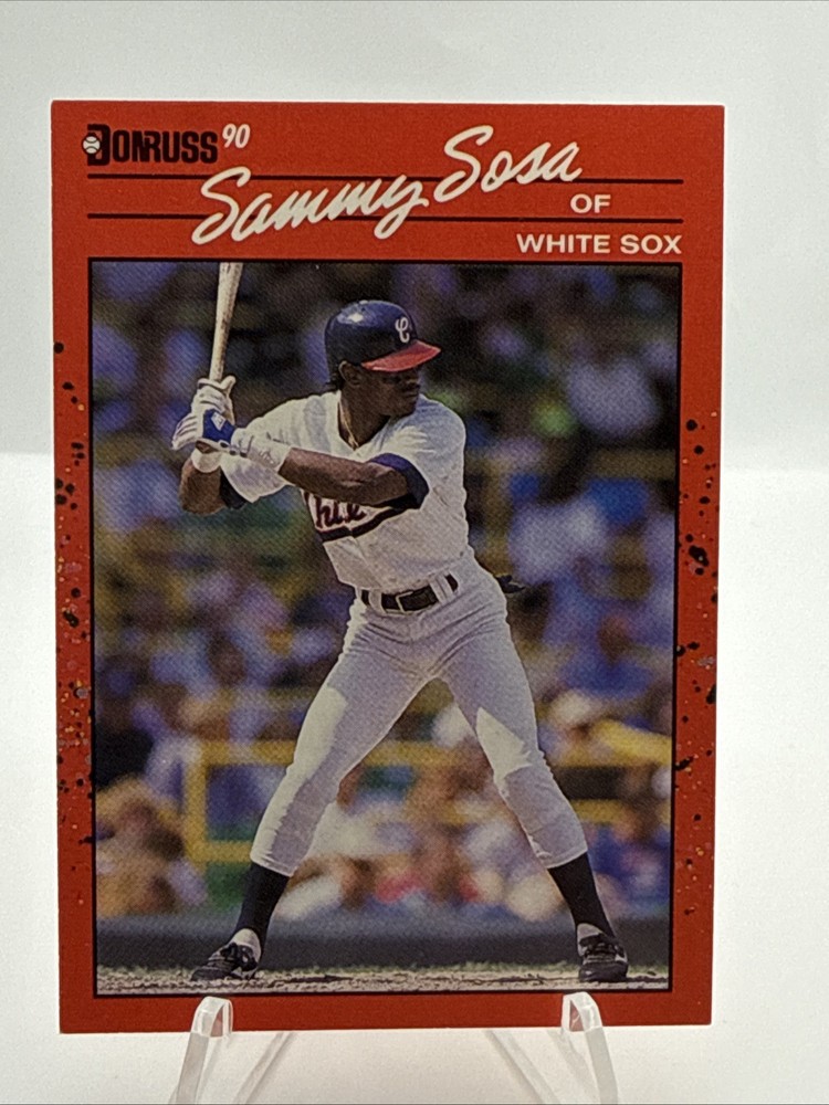 1990 Donruss - Sammy Sosa #489 (RC)