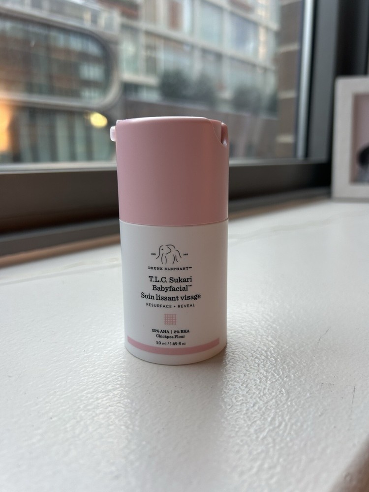 Drunk Elephant TLC Sukari Babyfacial Cream 1.7 oz for Radiant Smooth Skin