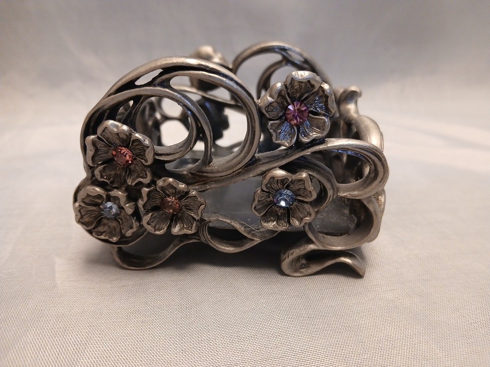 PartyLite Jewels Square Votive Holder ~ Excellent Pre-Owned Condition ~