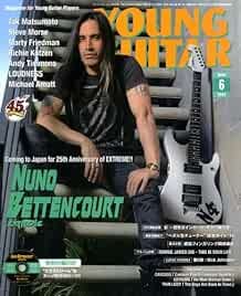 YOUNG GUITAR 2014 June 6 Music Magazine Japan Book Nuno Bettencourt book form JP