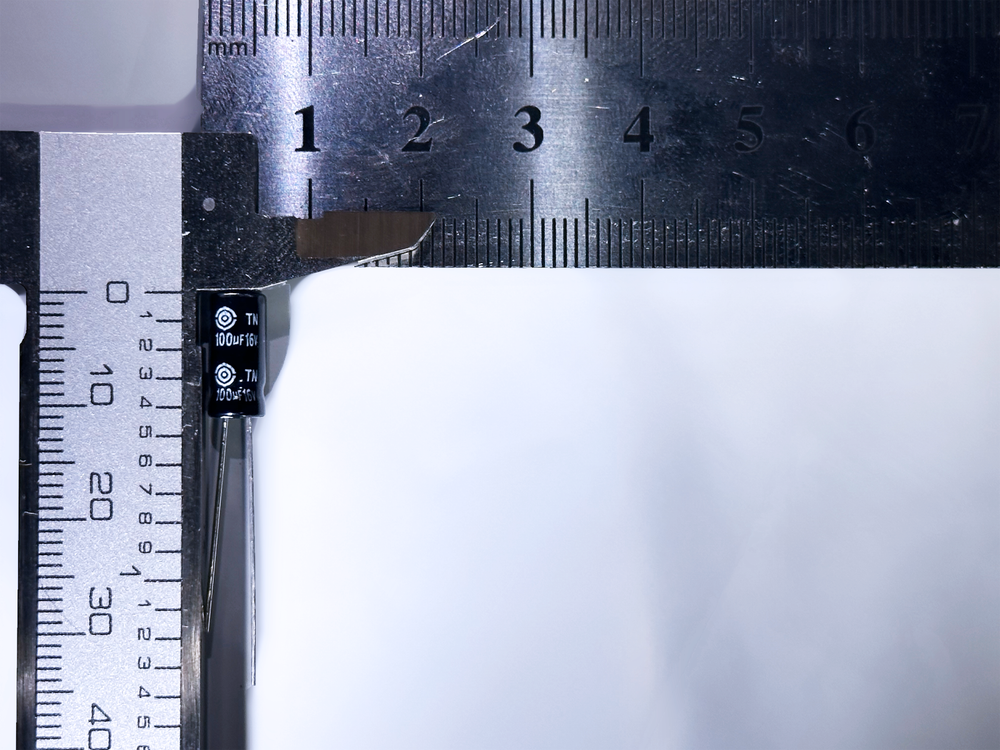 50Pcs TN Fuhjyyu 100uF 16V 6.3x11 Aluminum Electrolytic Radial Capacitor