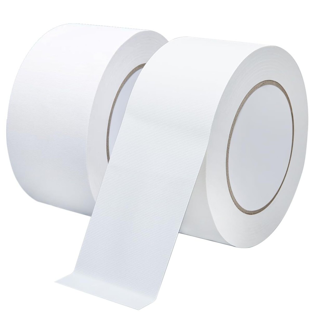 2 Pack White Duct Tape Heavy Duty Waterproof 40 Yards x 2 Inch Strong & Adhesive