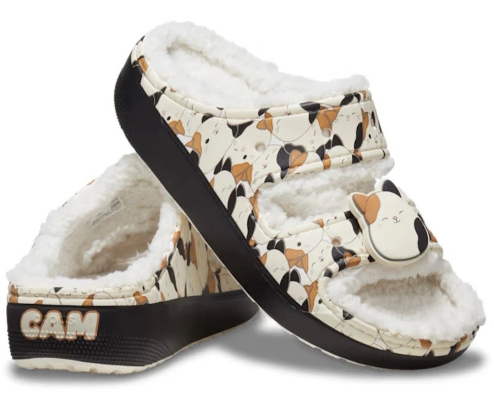 Crocs Squishmallows Cam Cozzy Sandals 210217-90H Size Men’s 7/Women’s 9 NEW