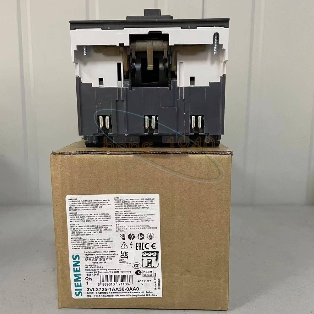 1PC Siemens 3VL3725-1AA36-0AA0 circuit breaker new