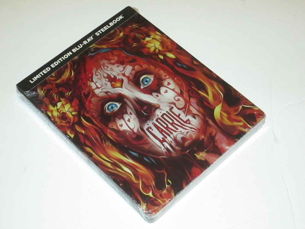 CARRIE STEELBOOK Blu-Ray Limited Edition OOP Sissy Spacek, John Travolta 1976
