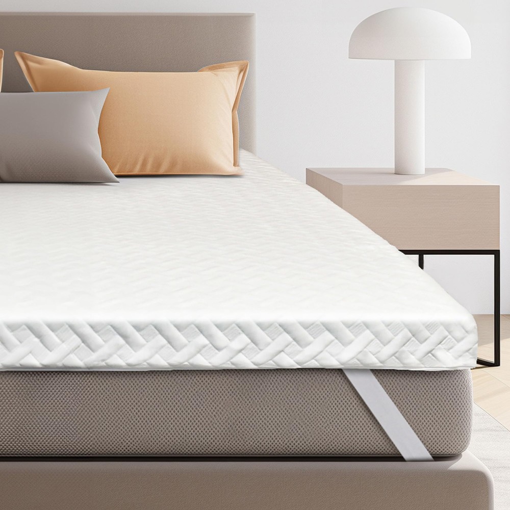 Colvay 3 Inch Gel Memory Foam Mattress Topper King Size for Back Pain, Coolin...
