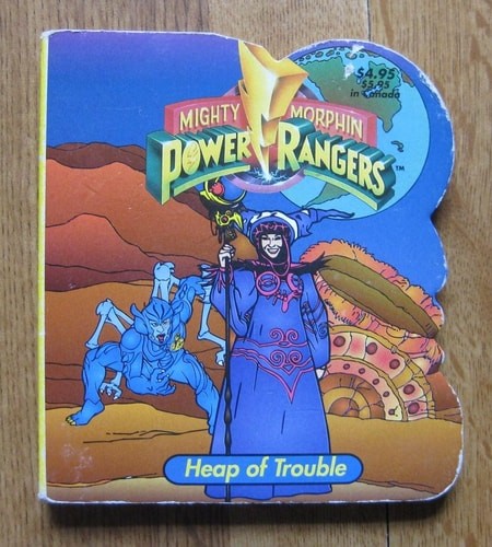 Heap of Trouble (Mighty Morphin Power Rangers Shaped Board Books/Board) by , Goo