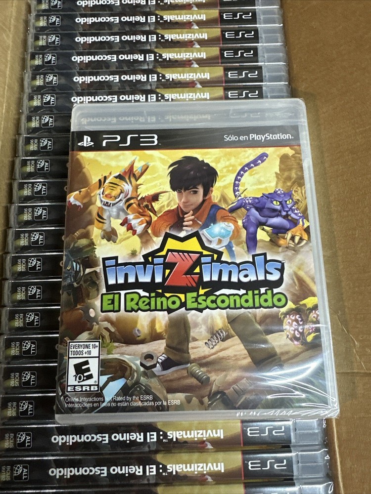 PS3 Invizimals: The Lost Kingdom  PlayStation 3  New/ Sealed Español