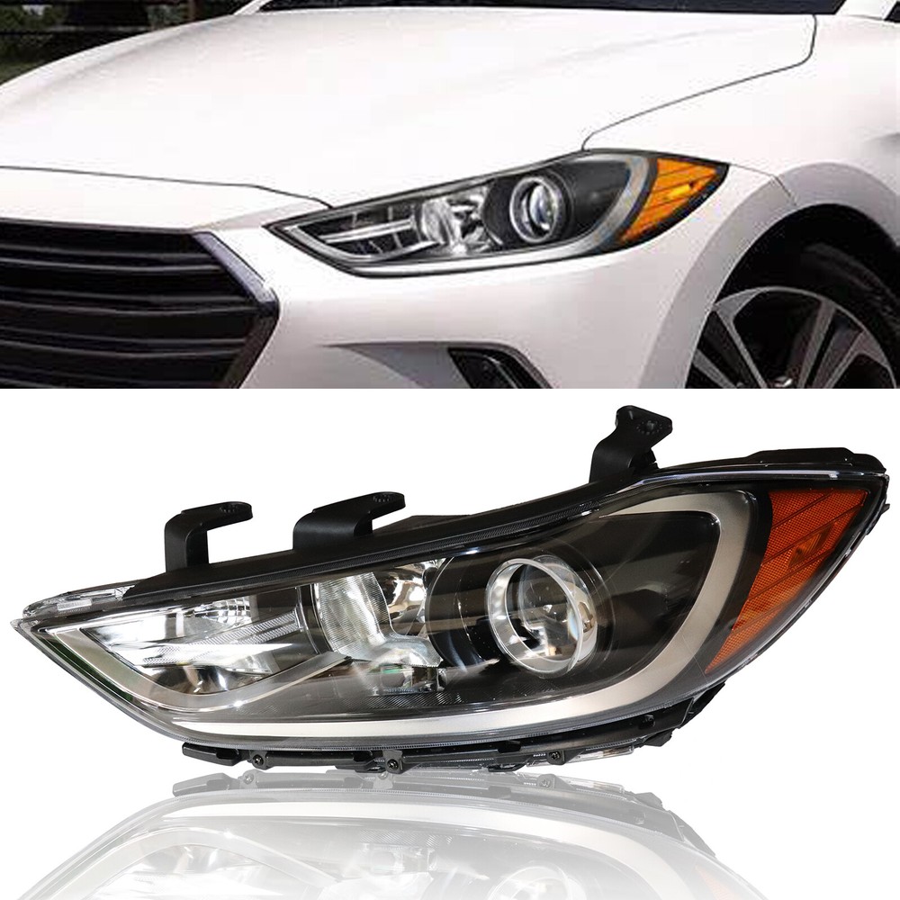 Headlight Replacement For 2017-2018 Hyundai Elantra Left Driver Side 114-10016L