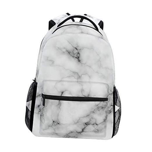 Backpacks for Girls Kids Boys Griotte Stone School Book Bags Waterproof Marble