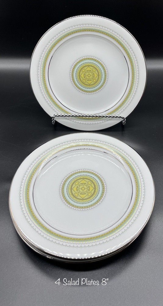 Noritake WALTZ  Salad Plates 8
