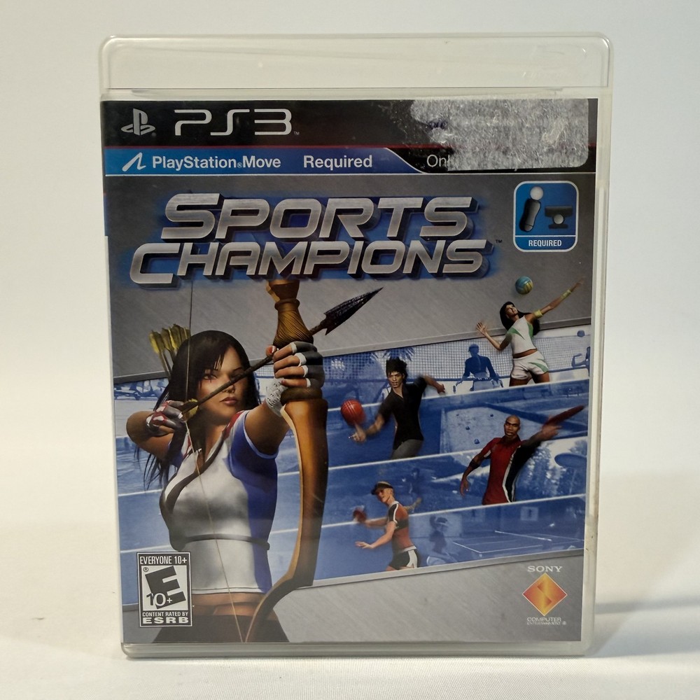 Sports Champions PS3 Sony PlayStation 3 Motion Control Sports Party Game CIB
