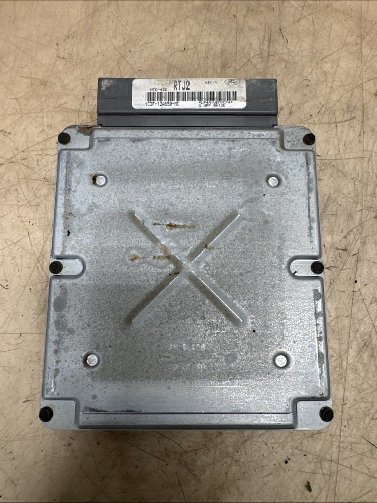 2001 FORD TRUCK 6.8L V10 ECU ECM PCM ENGINE CONTROL MODULE 1C3F-12A650-MC RTJ2