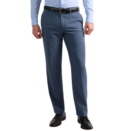 Kenneth Cole Men's Performance Dress Pant Slim Fit Blue Size 30x32