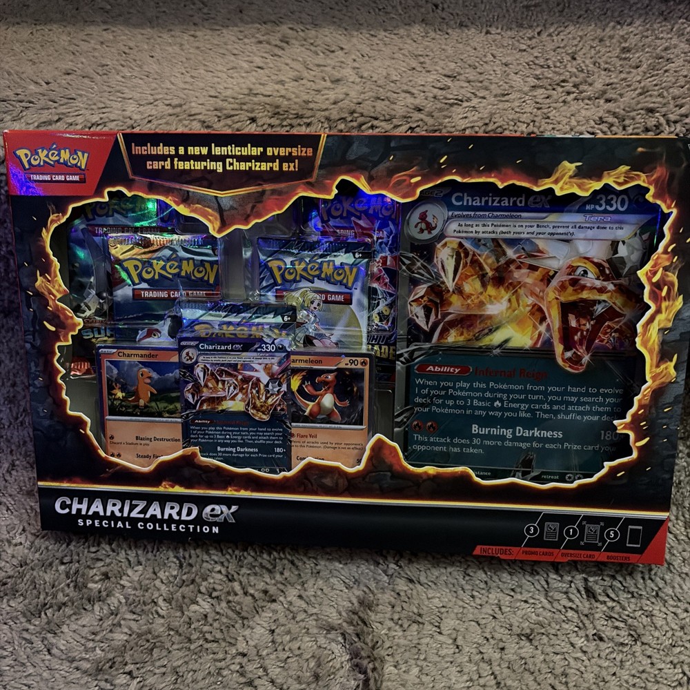 Pokemon TCG: Trading Card Game Charizard EX Special Collection Factory Sealed