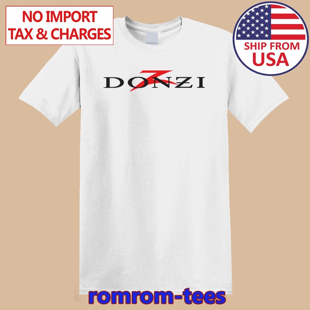 Donzi Boats White Size S-5XL