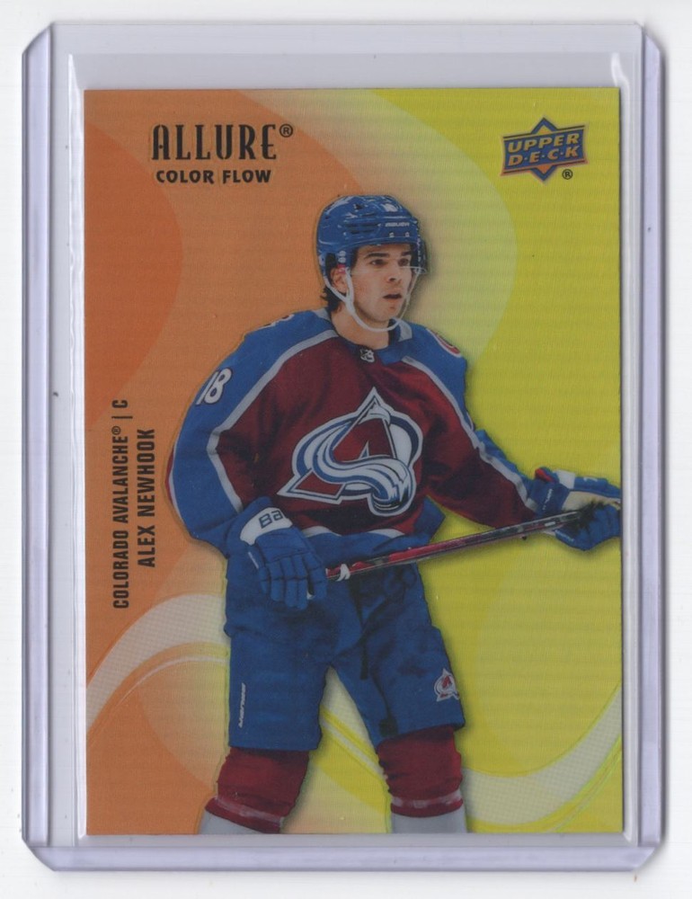 2022-23 Orange-Yellow Alex Newhook Colorado Avalanche #SF-14