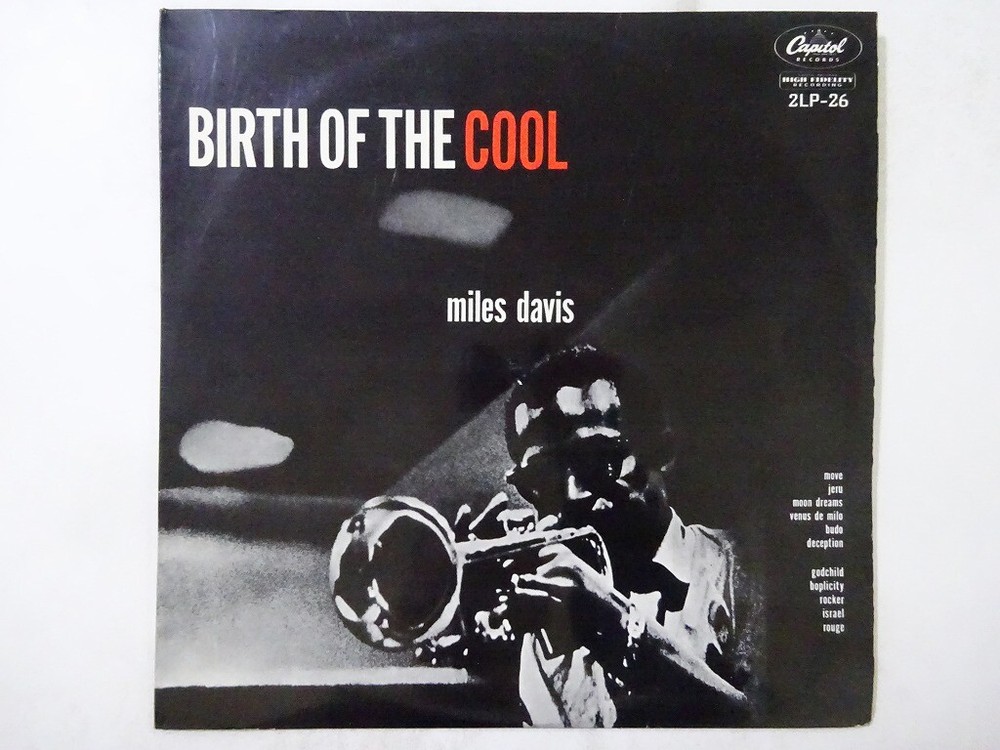 Miles Davis Birth Of The Cool 2LP Japan Flipback Vinyl Capitol Records