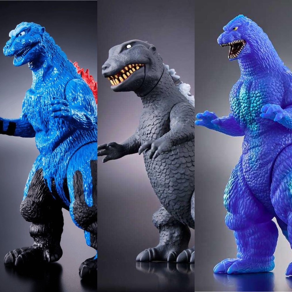 3 body set GODZILLA THE ART event commemorative movie monster series #a96898