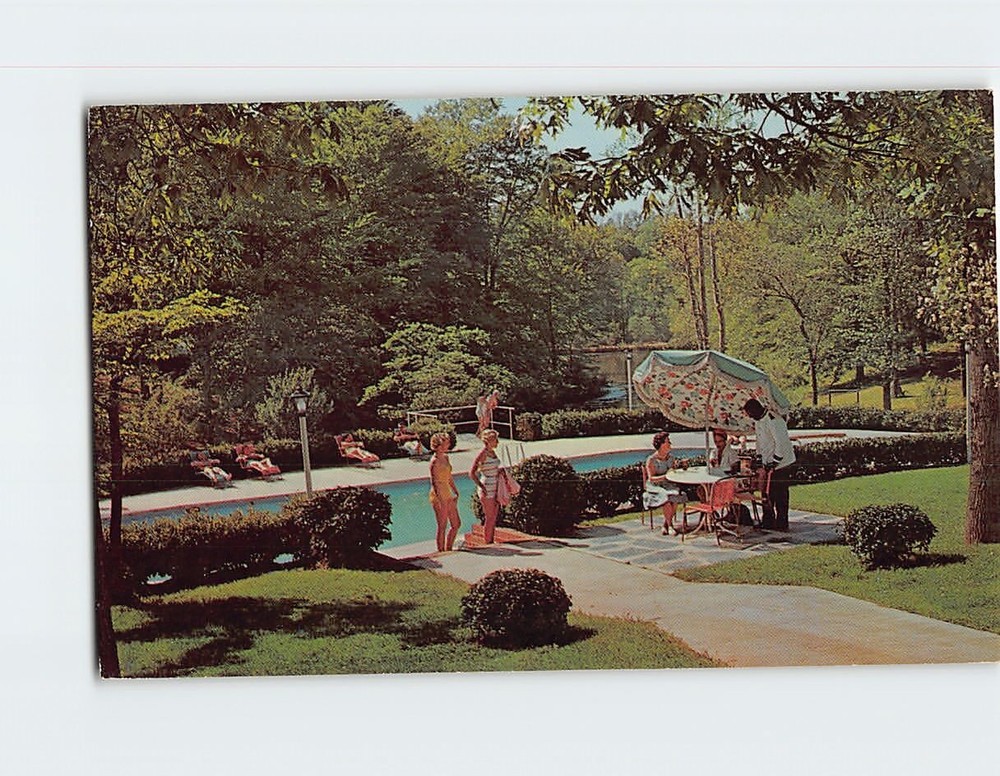 Postcard Lord Paget Motor Inn Williamsburg Virginia USA