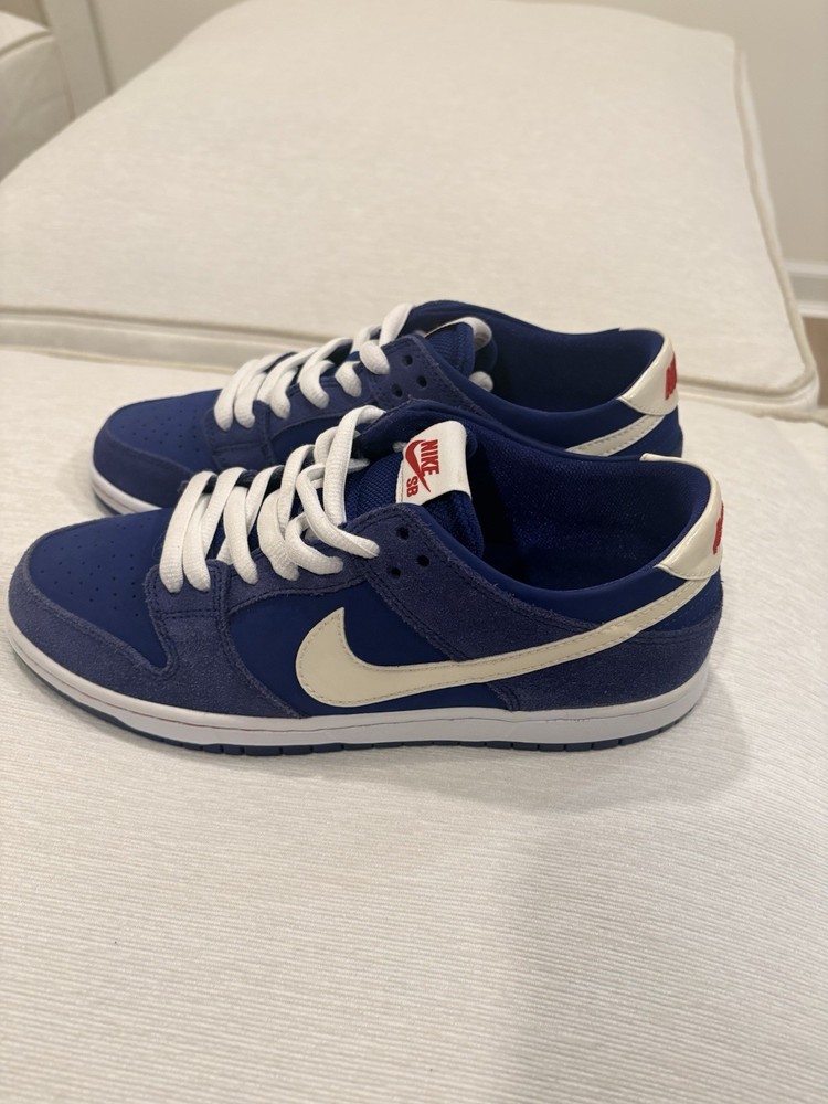 Nike SB Dunk Low Pro Men's Sneakers Ishod Wair Deep Royal Size 9 Preowned No Box
