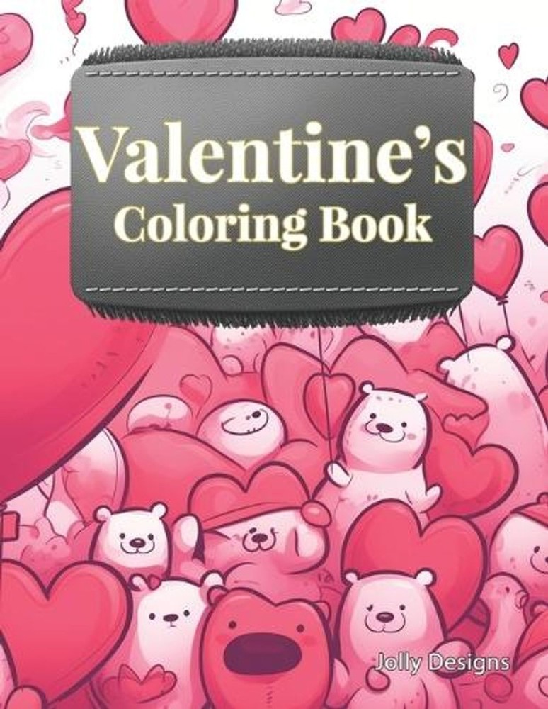 Valentine's Day Love Coloring Book for Adults and Children: 30 Pages! - Love bir