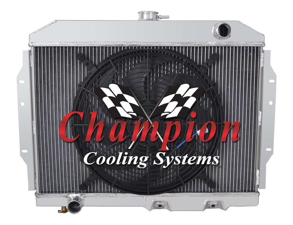 Ace Champion 2 Row All Aluminum Radiator W/ 16