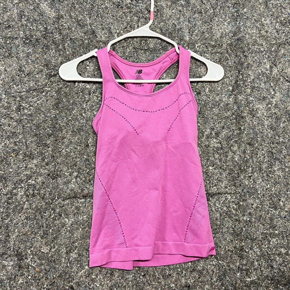 New Balance Tank Top Shirt Women S Pink Sleevless Athleisure Streetwear Stretch
