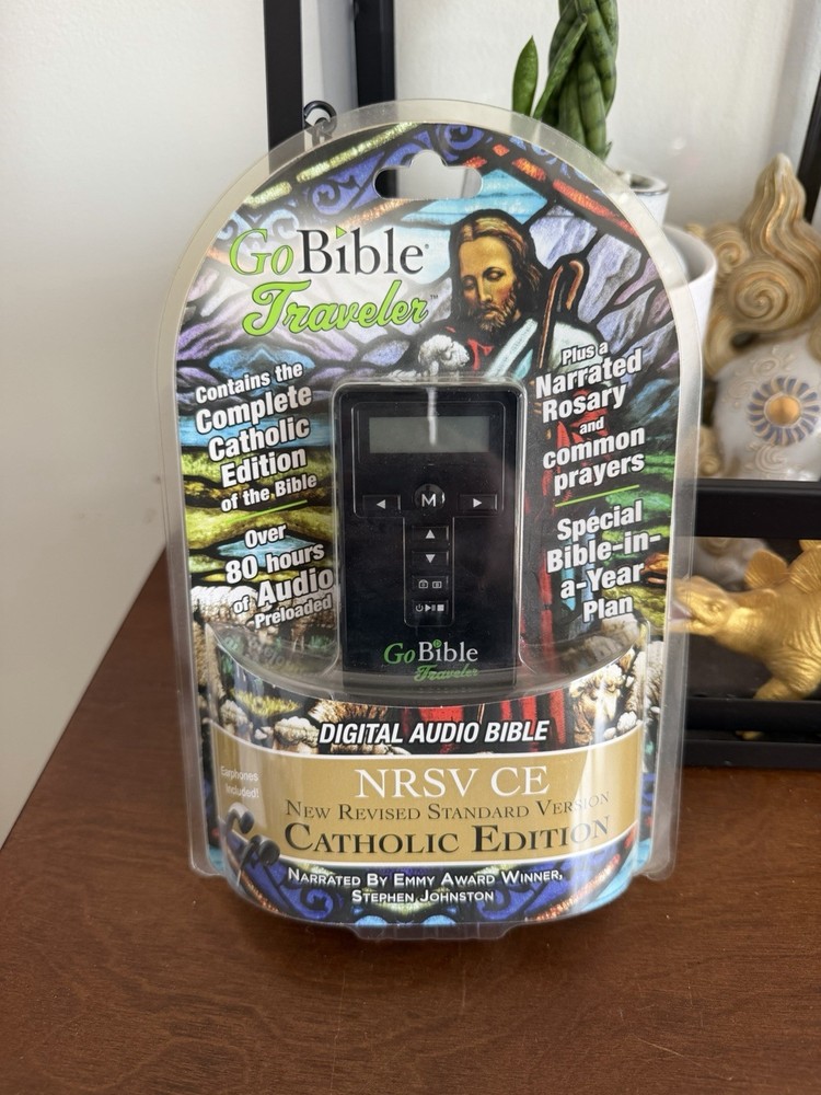 Go Bible Traveler Digital Audio Bible New Revised Standard Version Catholic New