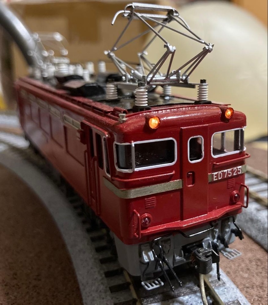 Tenshodo Tenshodo No. 490 JNR AC Electric Locomotive ED75 HO Gauge #9776f2