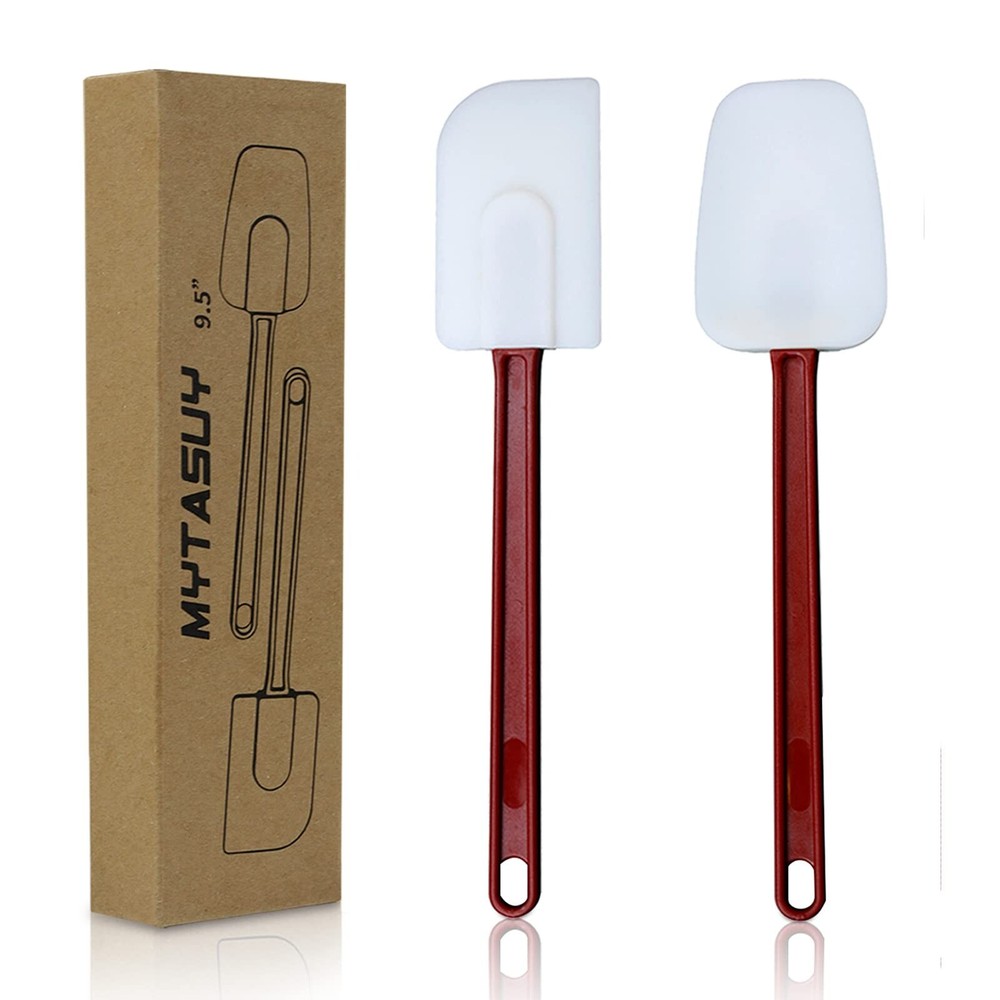 Silicone Spatulas Heat Resistant, Mini Rubber Spatulas Silicone Set.Heavy Dut...