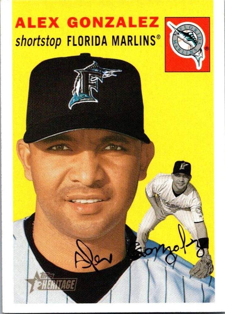 ALEX GONZALEZ 2003 Topps Heritage #269 (ID 4818)