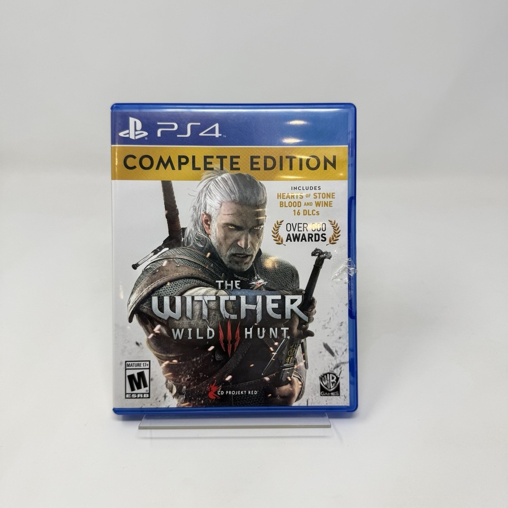 Witcher 3: Wild Hunt [Complete Edition] Playstation 4 PS4 CIB Complete W Manual