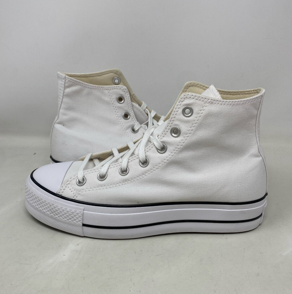 Converse Chuck Taylor All Star Lift Platform High Top White/Black Women’s 9.5