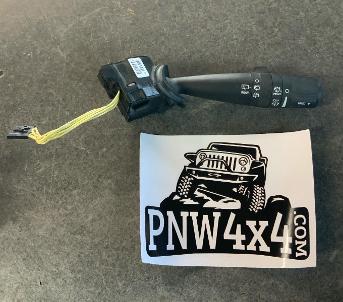 2007-2018 Jeep Wrangler OEM Windshield Wiper Control Switch