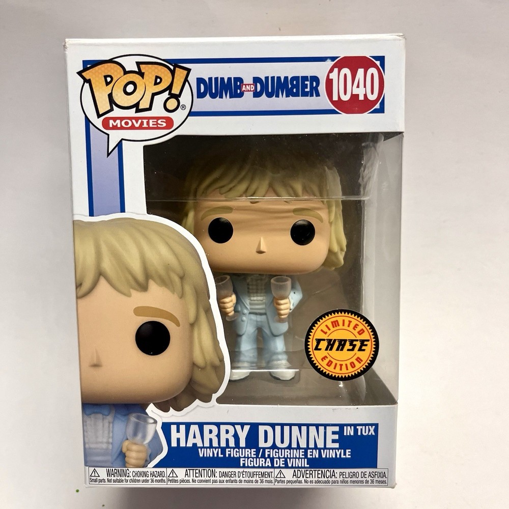 Funko Pop - Harry Dunne In Tux 1040 CHASE *FREE PROTECTOR* Dumb And Dumber
