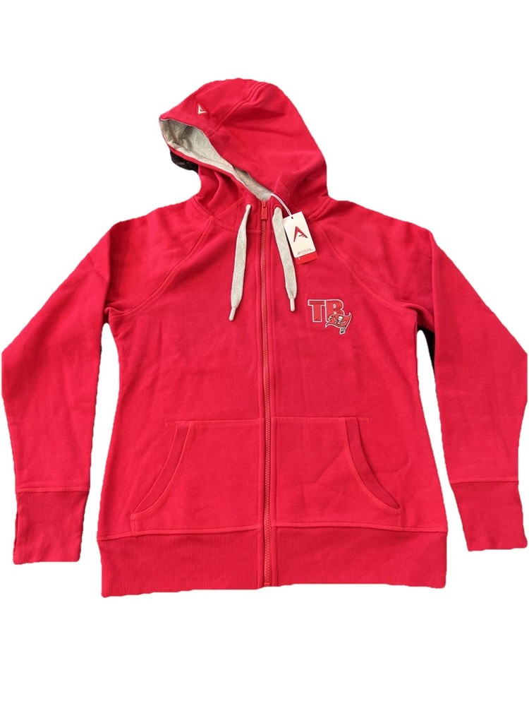 NWT tampa bay buccaneers Antigua Full Zip Up Women’s Medium Red
