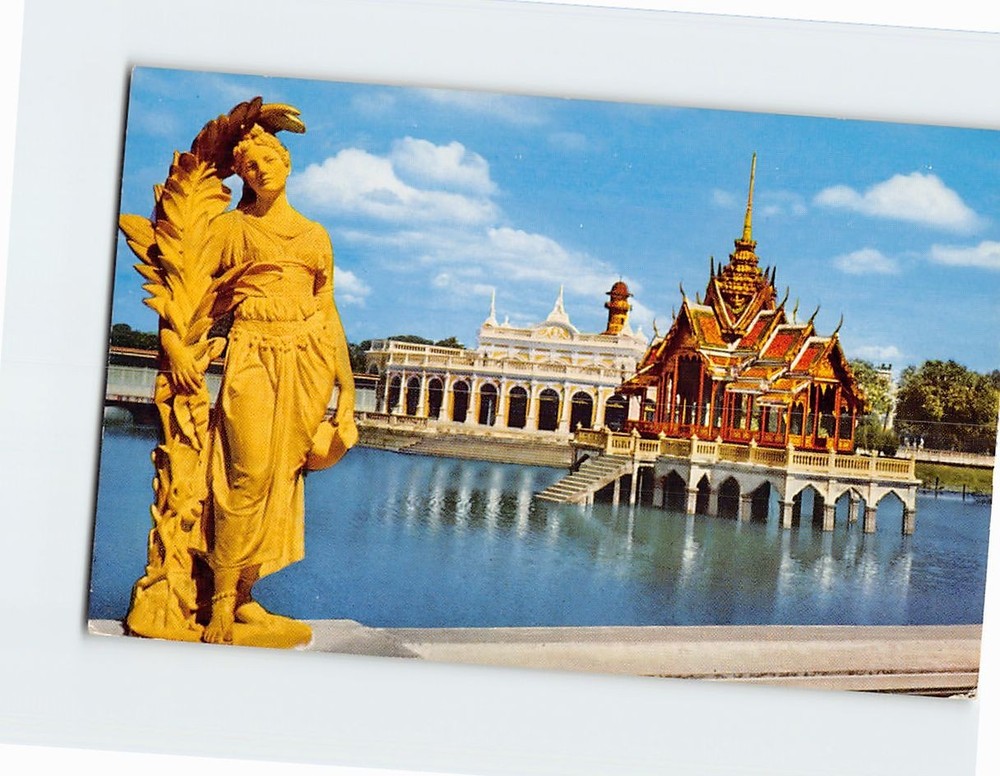 Postcard Royal Summer Palace Bang Pa In Thailand