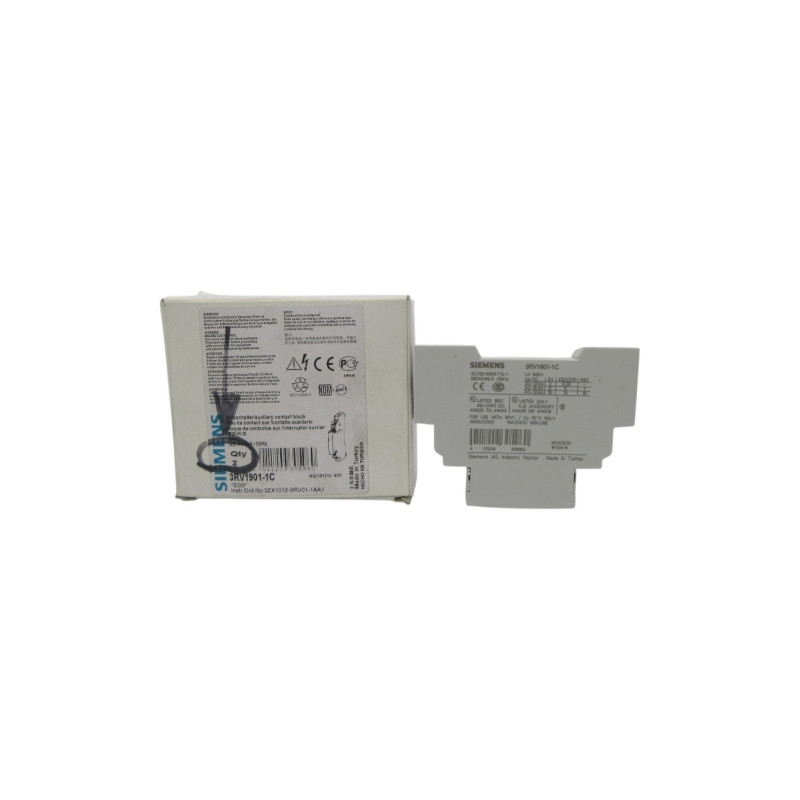 Siemens 3Rv1901-1C (Pkg Of 2) Nsmp