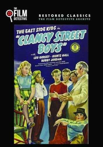 Clancy Street Boys Restored Version DVD Starring Bobby Jordan Film Detective
